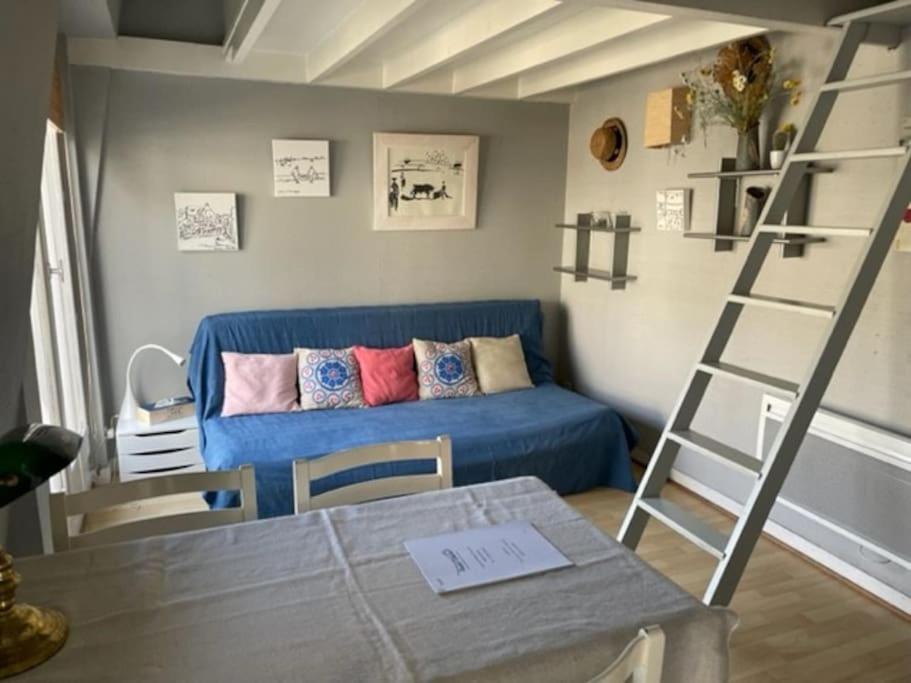 Studio Vue Mer En Centre-Ville Динар Экстерьер фото